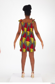 Dina Moses dressed short decora apparel african dress standing whole…